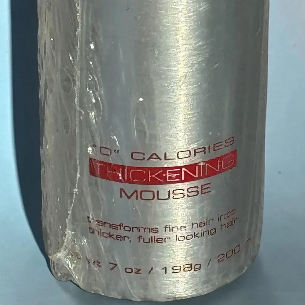 Samy Fat Hair Thickening Mousse 7 Oz NOS Sealed Discontinued Made USA New